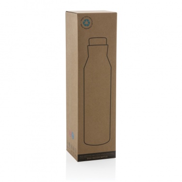 Logotrade promotional merchandise image of: Gaia RCS certified recycled stainless steel vacuum bottle