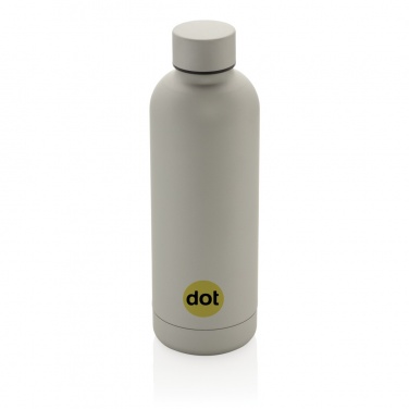 Logo trade promotional giveaways image of: RCS Recycled stainless steel Impact vacuum bottle