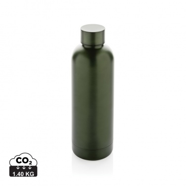 Logo trade promotional merchandise photo of: RCS Recycled stainless steel Impact vacuum bottle