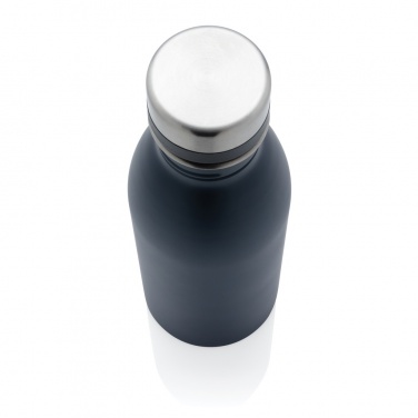 Logo trade promotional merchandise picture of: RCS Recycled stainless steel deluxe water bottle