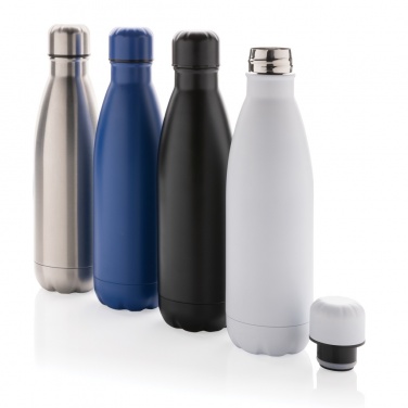 Logotrade advertising products photo of: Eureka RCS certified re-steel single wall water bottle