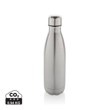 Logo trade promotional items picture of: Eureka RCS certified re-steel single wall water bottle