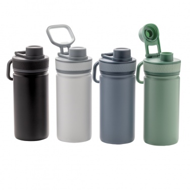Logotrade promotional gift picture of: Vacuum stainless steel bottle with sports lid 550ml