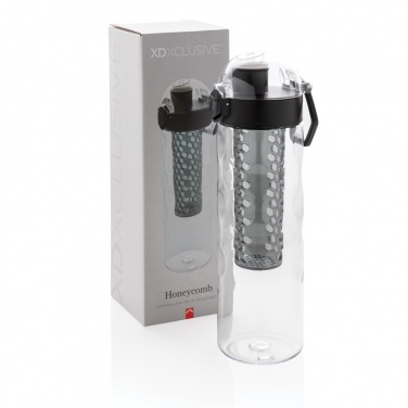 Logo trade promotional products picture of: Honeycomb lockable leak proof infuser bottle
