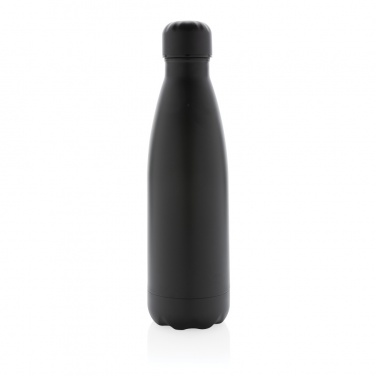 Logotrade corporate gift image of: Solid colour vacuum stainless steel bottle 500 ml