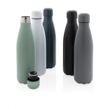 Logotrade promotional gift image of: Solid colour vacuum stainless steel bottle 500 ml