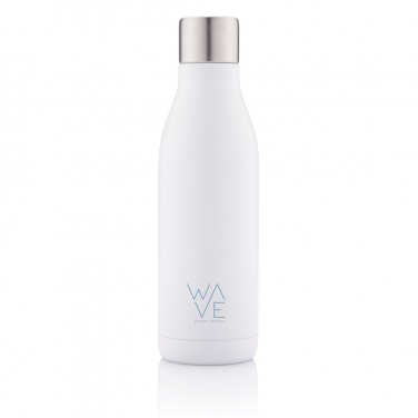 Logotrade promotional item image of: UV-C steriliser vacuum stainless steel bottle