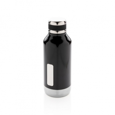 Logotrade promotional merchandise photo of: Leak proof vacuum bottle with logo plate