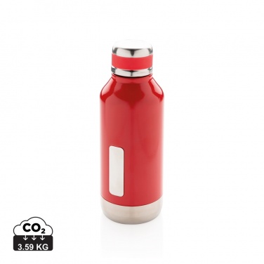 Logo trade corporate gifts picture of: Leak proof vacuum bottle with logo plate
