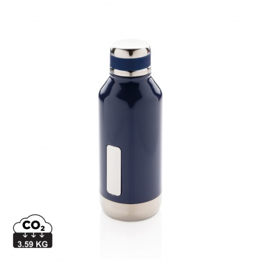 Logotrade business gift image of: Leak proof vacuum bottle with logo plate