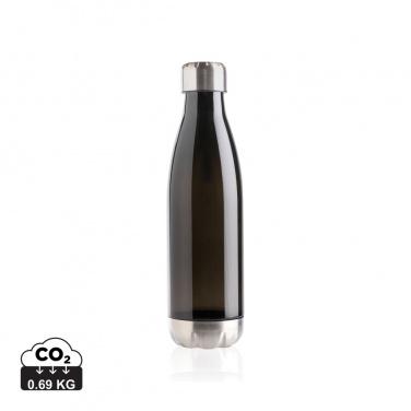 Logo trade advertising products image of: Leakproof water bottle with stainless steel lid