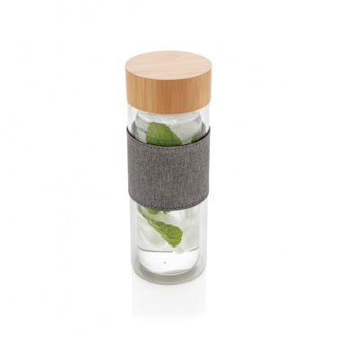 Logotrade promotional gift image of: Impact double wall borosilicate glass bottle