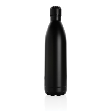 Logo trade promotional giveaway photo of: Solid colour vacuum stainless steel bottle 1L