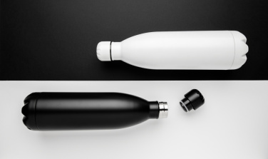 Logo trade business gift photo of: Solid colour vacuum stainless steel bottle 1L