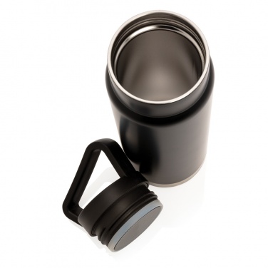 Logo trade promotional giveaway photo of: Leakproof vacuum on-the-go bottle with handle