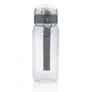 Logo trade promotional gift photo of: Yide RCS Recycled PET leakproof lockable waterbottle 600ml