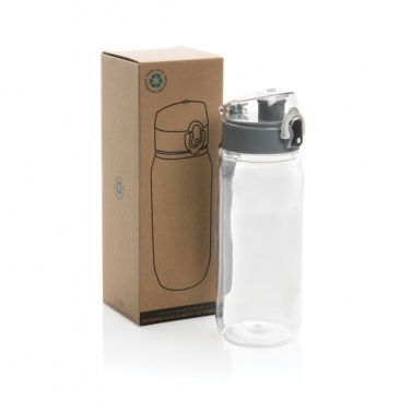 Logotrade promotional product picture of: Yide RCS Recycled PET leakproof lockable waterbottle 600ml