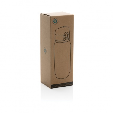 Logo trade promotional gift photo of: Yide RCS Recycled PET leakproof lockable waterbottle 600ml