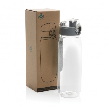 Logotrade promotional merchandise picture of: Yide RCS Recycled PET leakproof lockable waterbottle 800ml