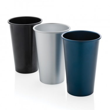 Logotrade promotional gift image of: Alo RCS recycled aluminium lightweight cup 450ml