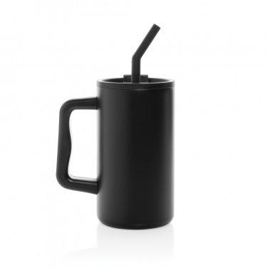 Logotrade promotional giveaway image of: Cube RCS certified recycled steel mug 800ml