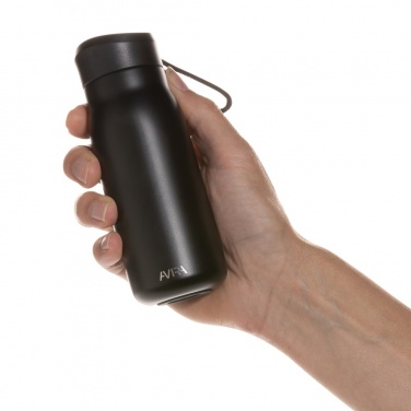 Logo trade promotional merchandise image of: Avira Ain RCS Re-steel 150ML mini travel bottle