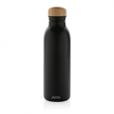 Logo trade corporate gift photo of: Avira Alcor RCS Re-steel single wall water bottle 600 ML