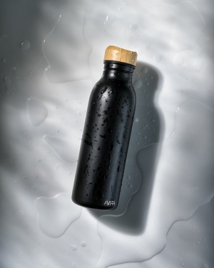 Logotrade promotional gift picture of: Avira Alcor RCS Re-steel single wall water bottle 600 ML
