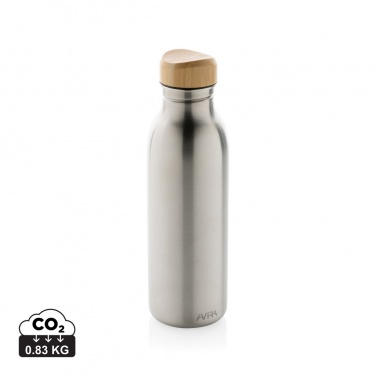 Logo trade promotional gift photo of: Avira Alcor RCS Re-steel single wall water bottle 600 ML