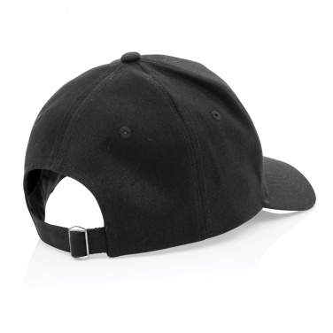 Logo trade business gift photo of: Impact 5panel 280gr Recycled cotton cap with AWARE™ tracer