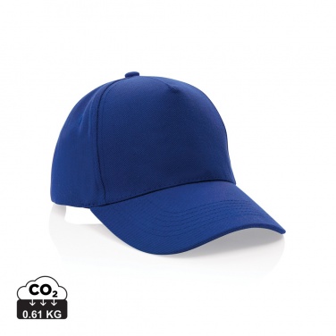 Logo trade promotional products picture of: Impact 5panel 280gr Recycled cotton cap with AWARE™ tracer