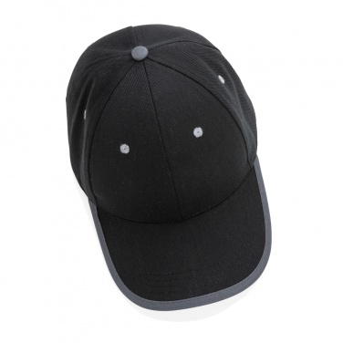 Logotrade promotional item image of: Impact AWARE™ Brushed rcotton 6 panel contrast cap 280gr