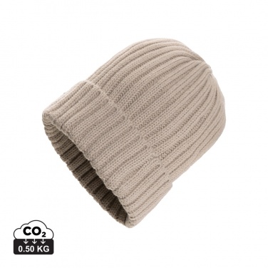 Logotrade promotional item image of: Kennedi AWARE™ Polylana® beanie with large rib