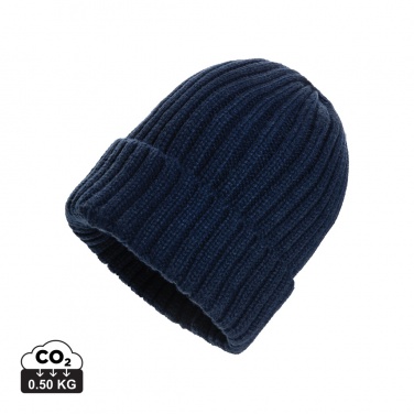 Logotrade promotional gift picture of: Kennedi AWARE™ Polylana® beanie with large rib