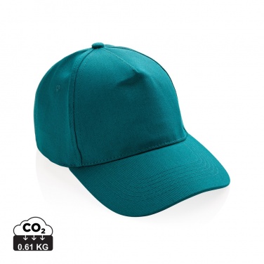 Logotrade advertising product image of: Impact 5panel 280gr Recycled cotton cap with AWARE™ tracer
