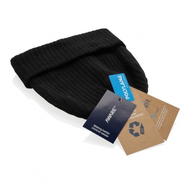 Logotrade corporate gifts photo of: Pryor AWARE™ Polylana® beanie with cuff