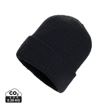 Logo trade promotional product photo of: Pryor AWARE™ Polylana® beanie with cuff