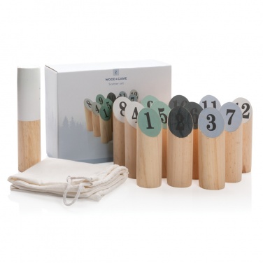 Logo trade advertising products picture of: Wooden scatter set