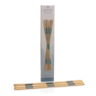 Logo trade promotional merchandise picture of: Bamboo giant mikado set