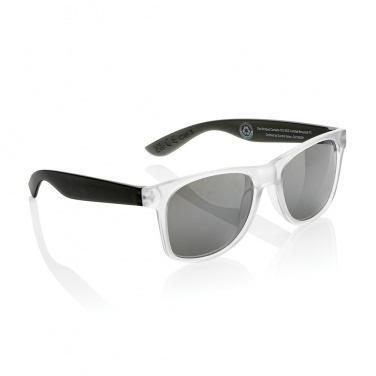 Logo trade promotional merchandise picture of: Gleam RCS recycled PC mirror lens sunglasses