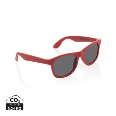Logo trade promotional gifts picture of: RCS recycled PP plastic sunglasses
