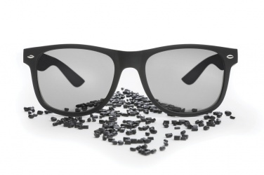 Logotrade corporate gift image of: GRS recycled PC plastic sunglasses