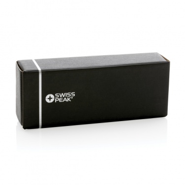 Logotrade promotional product picture of: Swiss Peak RCS rplastic polarised sunglasses