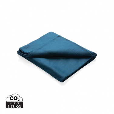 Logo trade promotional item photo of: Fleece blanket in pouch
