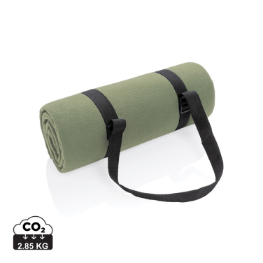 Logo trade corporate gifts image of: Impact AWARE™ RPET picnic blanket