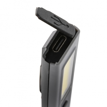 Logo trade promotional gifts picture of: Gear X RCS plastic USB rechargeable inspection light