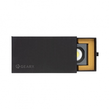 Logo trade promotional gift photo of: Gear X RCS recycled plastic USB pocket work light 260 lumen