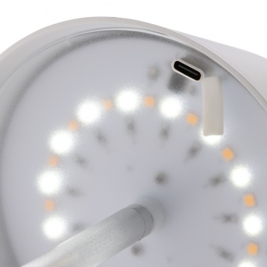 Logo trade promotional items picture of: Pure Glow RCS usb-rechargeable recycled plastic table lamp
