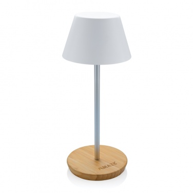 Logotrade promotional merchandise photo of: Pure Glow RCS usb-rechargeable recycled plastic table lamp