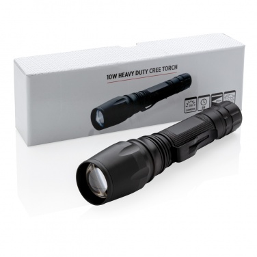 Logo trade promotional giveaways picture of: Torch 10W Heavy duty CREE
